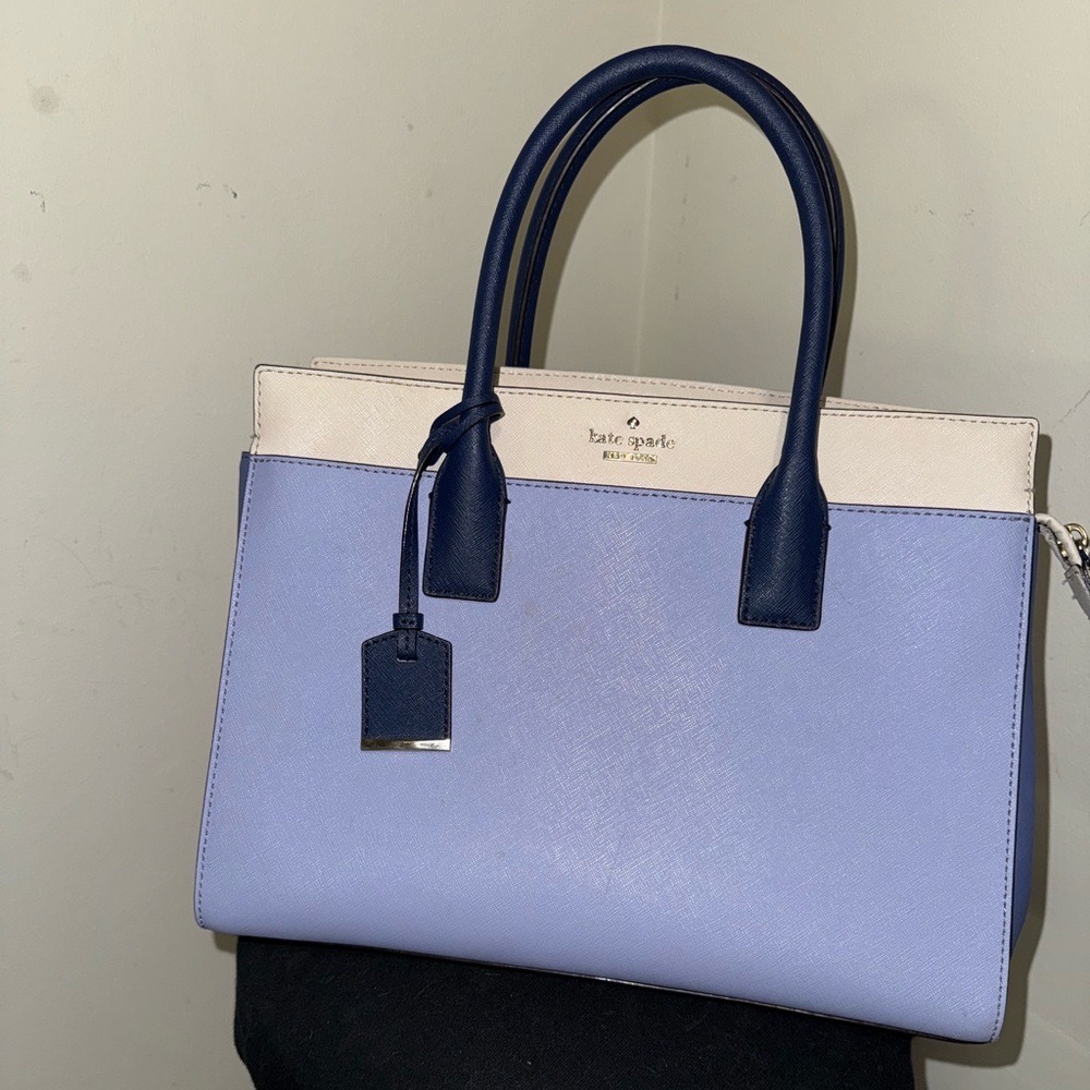 Kate Spade Navy and Lavender/Periwinkle Purse